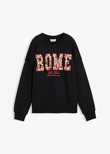 Oversize-Sweatshirt aus reiner Bio-Baumwolle, bonprix