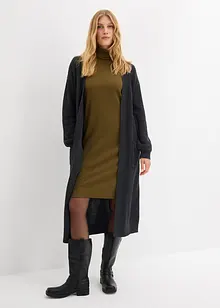 Shirtkleid aus schwerer elastischer Ripp-Qualität, bonprix