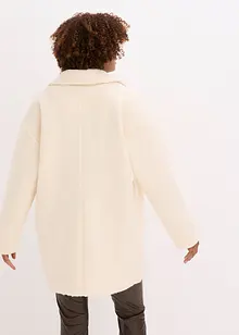 Kurzer Bouclé-Mantel, oversized, bonprix