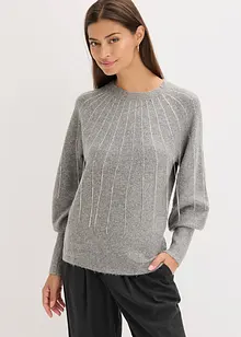 Pullover mit Strass-Applikation, bonprix