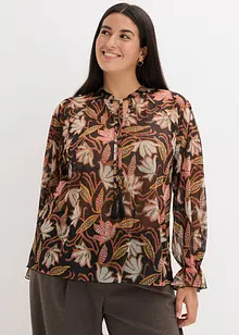 Tunika-Shirt aus softem Mesh, bonprix