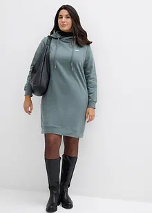 Sweatkleid mit Kapuze, bonprix