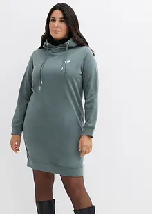 Sweatkleid mit Kapuze, bonprix