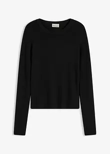 Feinstrickpullover aus softem Viskose-Mix, bonprix