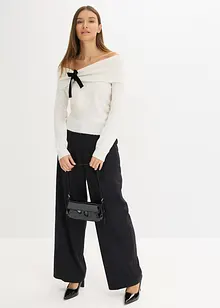 Oversize Pullover mit Camrenausschnitt, bonprix