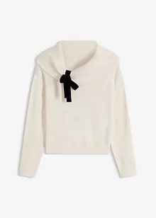 Oversize Pullover mit Camrenausschnitt, bonprix