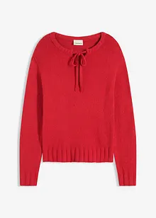 Grobstrick-Pullover mit Bindelösung, bonprix