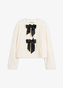 kurze Pailletten-Jacke, bonprix