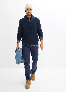 Pull en grosse maille à col châle, bonprix