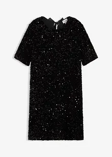 Robe courte et brillante, bonprix