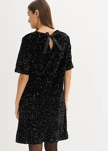 Robe courte et brillante, bonprix