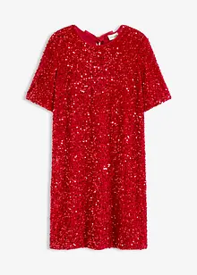 Minikleid mit Glanzoptik, bonprix