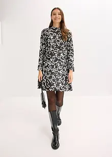 Midikleid aus fließendem Viskose-Mix, bonprix