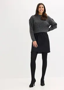 Formende ultra-blickdichte Strumpfhose mit  Belly-Control und Komfortbündchen, 80 DEN, bonprix