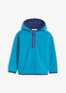 Fleecepullover mit Kapuze, bonprix