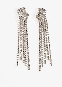Boucles d’oreilles avec strass en cristal de verre, bonprix