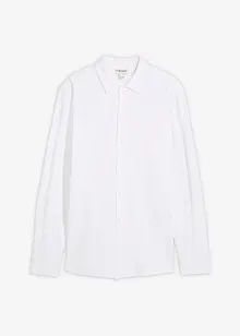 Super-Stretchhemd aus Baumwoll-Piqué, Slim Fit, bonprix