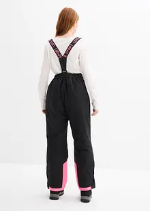 Skihose mit abnehmbaren Trägern, wasserdicht, bonprix