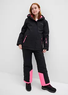 Skihose mit abnehmbaren Trägern, wasserdicht, bonprix