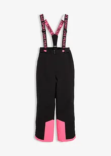 Skihose mit abnehmbaren Trägern, wasserdicht, bonprix