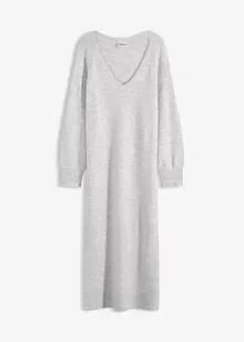 Robe midi oversize en maille, bonprix