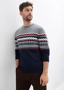 Norweger Pullover mit reiner Baumwolle, bonprix