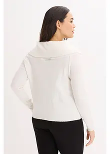 Pull oversize à encolure Bardot, bonprix