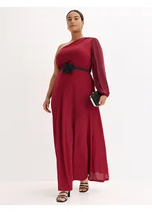 Robe une épaule brillante, bonprix