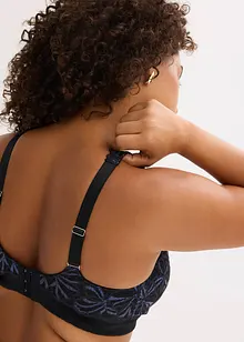 Entlastungs-BH ohne Bügel mit mehrfarbigem Glitzergarn, bonprix