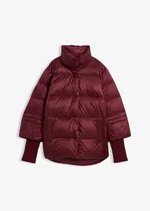 Doudoune à manches en maille, bonprix