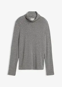 Rollkragenshirt mit Woll-Anteil, bonprix