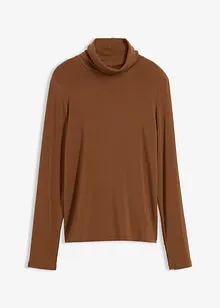 Rollkragenshirt mit Woll-Anteil, bonprix