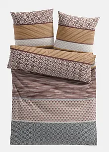Bettwäsche mit Streifen, bonprix