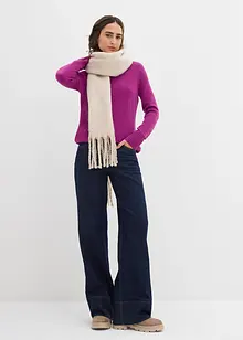 Pull col roulé basique, bonprix