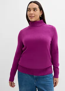 Basic Rollkragenpullover, bonprix
