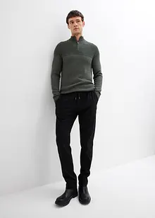 Pantalon jogger aspect laine, regular, bonprix