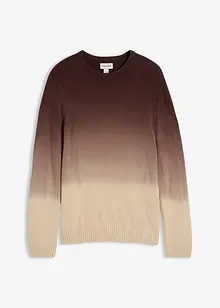 Feinstrickpullover mit Farbverlauf, bonprix