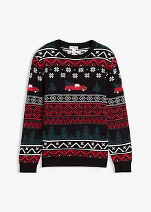 Pull de Noël en fine maille, bonprix