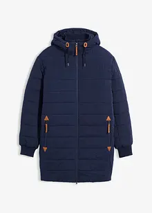 Parka matelassée et rembourrée à capuche et détails enduits, bonprix