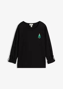 Langarmshirt aus reiner Bio-Baumwolle, bonprix