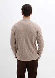 gerippte Feinstrickjacke, bonprix