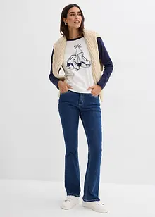 Raglanshirt aus reiner Bio-Baumwolle, bonprix