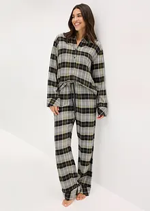 Gewebter Flanell Pyjama, bonprix