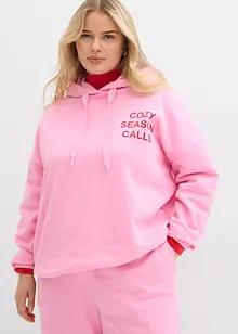 Oversize-Sweatshirt aus reiner Baumwolle, bonprix