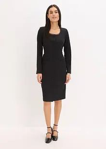 Blazerkleid mit Spitzenkante, bonprix
