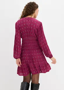 Minikleid aus fließender Viskose, bonprix