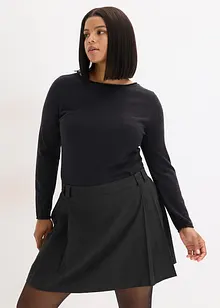 Feinstrickpullover aus fließendem Viskose-Mix, bonprix