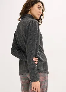 T-shirt manches longues en polaire fluide, bonprix