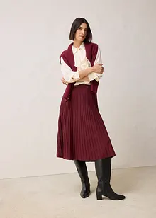 Jupe en maille avec laine mérinos, bonprix