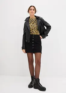 Figurbetontes Strickshirt, bonprix